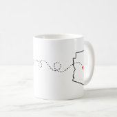 Mug Floride - Arizona - Heart2Heart Coffee (Devant droit)