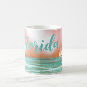 Mug Floride Bateau à voile