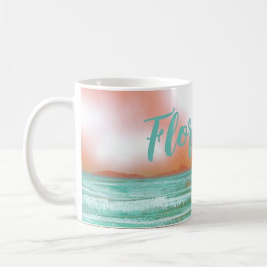 Mug Floride Bateau à voile (Gauche)
