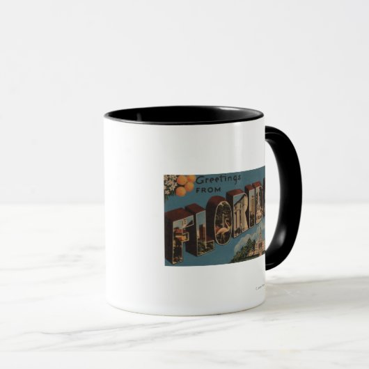 Mug Floride (Capital Building) - Grande Lettre (Devant droit)