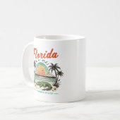 Mug Floride, L'État Sunshine - Sunset Beach Scene (Devant gauche)