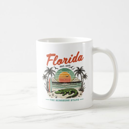 Mug Floride, L'État Sunshine - Sunset Beach Scene (Droite)