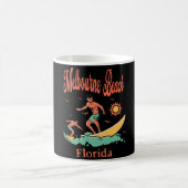 Mug Floride Melbourne Beach Fl Surfeur Surfant Pêche (Centre)