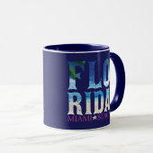 Mug Floride, Miami Beach (Devant droit)