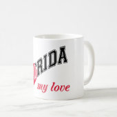 Mug Floride mon amour (Devant droit)