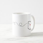 Mug Floride - Ohio - Café Heart2Heart (Devant droit)
