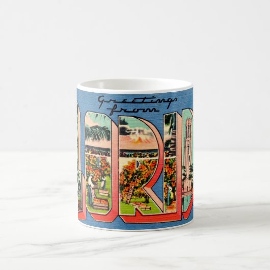 Mug Floride Rétro (Centre)