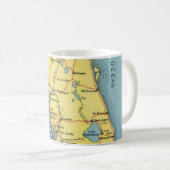 Mug Floride vintage golfe du Mexique (Devant droit)