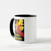 Mug Florio Cinzano Poster Vintage Europe (Devant gauche)