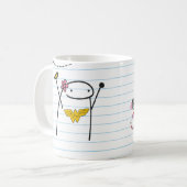 Mug Flork Día del Maestra - Las verdaderas Heroinas (Devant gauche)