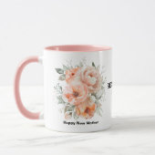 Mug FlorL Maman établie Nom manuscrit Année (Gauche)