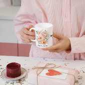 Mug FlorL Maman établie Nom manuscrit Année