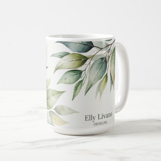 Mug Florum - stilplet & blumig par jour ⭐ (Devant droit)