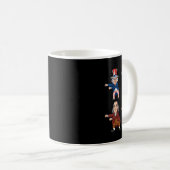 Mug Floss Like Boss Uncle Sam Ben Franklin Liberty 4 (Devant droit)