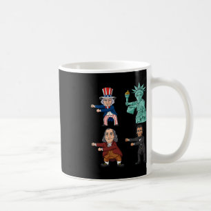 Mug Floss Like Boss Uncle Sam Ben Franklin Liberty 4