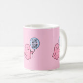 Mug Flotte avec de bonnes vibes joli design boo mignon (Devant droit)