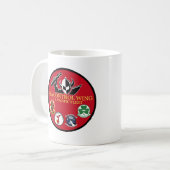 Mug Flotte VS-21 VS-33 VS-35 VS-41 de maîtrise de mers (Devant gauche)