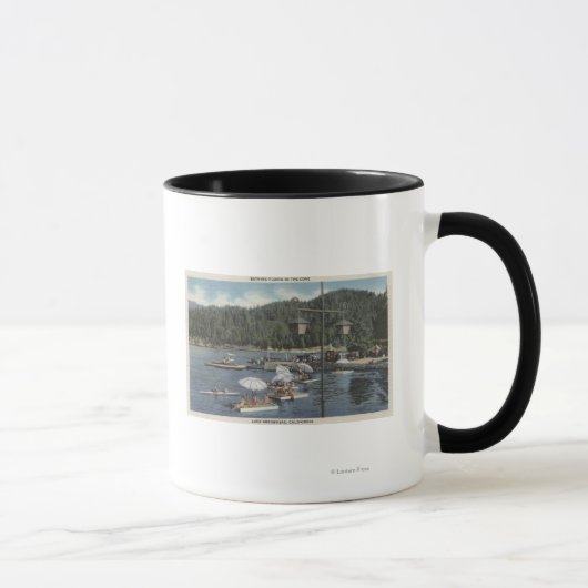 Mug Flottes de bain, Baigneurs en anse (Droite)