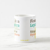 Mug Flotteurs comme lépidoptères (Centre)