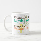 Mug Flotteurs comme lépidoptères (Gauche)