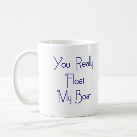 Mug Flottez mon bateau (Gauche)