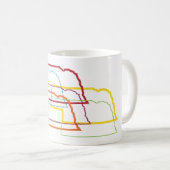 Mug flou de la fierté du nebraska (Devant droit)