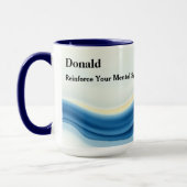 Mug Flow State Fluid Motion Modern Designer (Gauche)