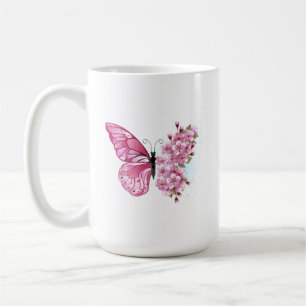 Mug Flower Butterfly
