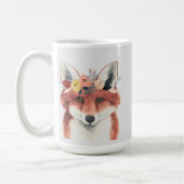Mug Flower Crown Forester Fox (Gauche)
