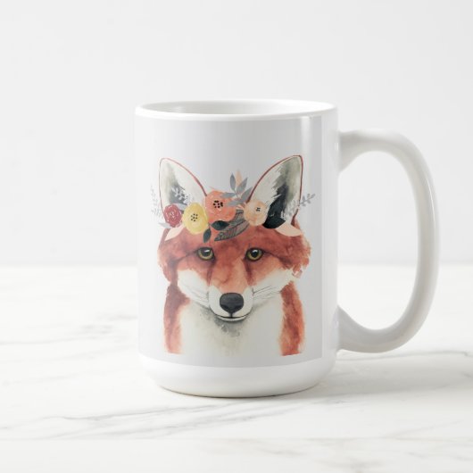 Mug Flower Crown Forester Fox (Droite)