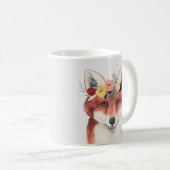 Mug Flower Crown Forester Fox (Devant droit)