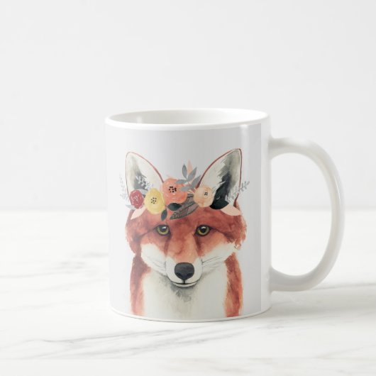 Mug Flower Crown Forester Fox (Droite)
