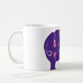 Mug flower hippo (Gauche)