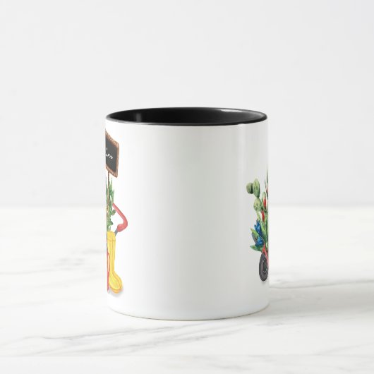 Mug Flower love tulips arrosage canettes en caoutchouc (Centre)