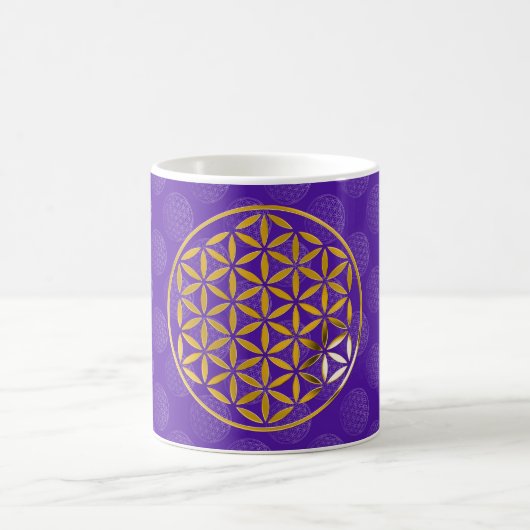 Mug Flower Of Life 1| violer (Centre)