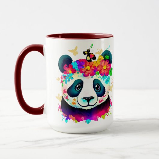 Mug Flower Panda (Gauche)