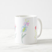 Mug flower power (Devant droit)