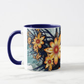 Mug Flower power (Gauche)