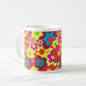 Mug Flower Power 60s hippy (Devant gauche)