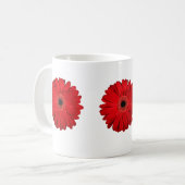 Mug FLower rouge (Devant gauche)