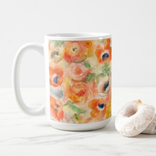 Mug Flowers (Avec donut)