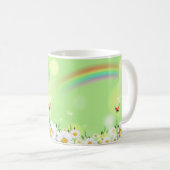 Mug flowers and rainbow (Devant droit)