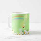 Mug flowers and rainbow (Devant gauche)