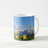 Mug Flowers (homonymie) | Eiger Monch Swiss Alps (Devant droit)