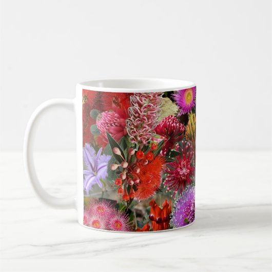 Mug Flowers sauvages australiens (Gauche)