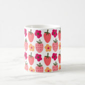 Mug flowers & strawberries (Centre)