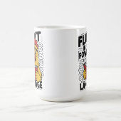 Mug Fluent de lecture des coqs dans le langage Fowl (Centre)