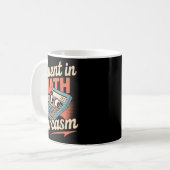 Mug Fluent En Maths Et Sarcasme Funny Enseignant _1 (Devant gauche)