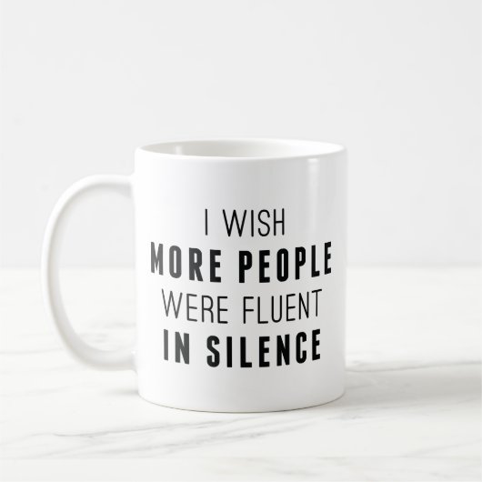 Mug Fluent En Silence (Gauche)
