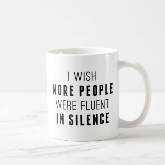 Mug Fluent En Silence (Droite)